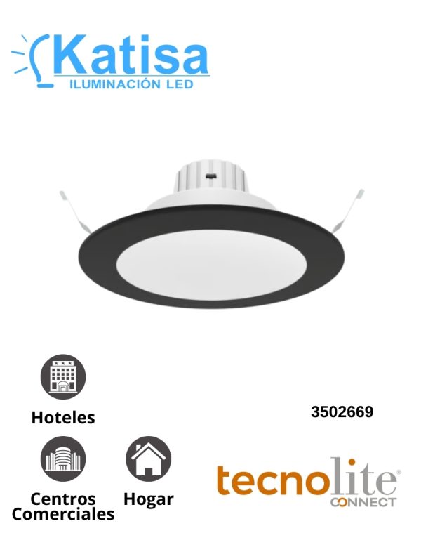 09YDLED432MVNTCW Empotredo para Techo LED Inteligente