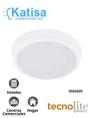 10PTLLED1010MVBTCW  Sobreponer Redonda LED Inteligente
