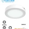 18PTLLEDR65MVB Lámpara de Sobreponer LED Redondo 18W Luz Fría (6500k)