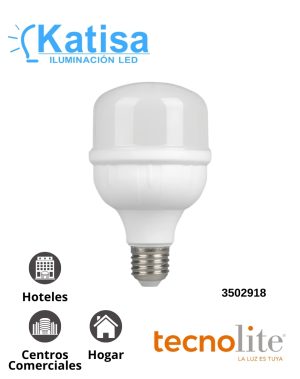 20LHBLEDT65MV200 Foco LED 20W E27 6500K 1800LM 100-240V