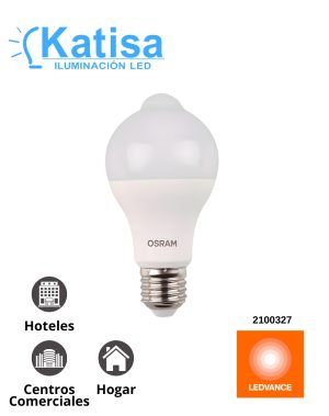 88153 Foco A19 C/Sensor Movimiento E27 9W 6