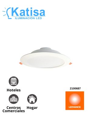 88744 EMPOTRABLE A TECHO REDONDA SMART 15W RGBW 100-240V