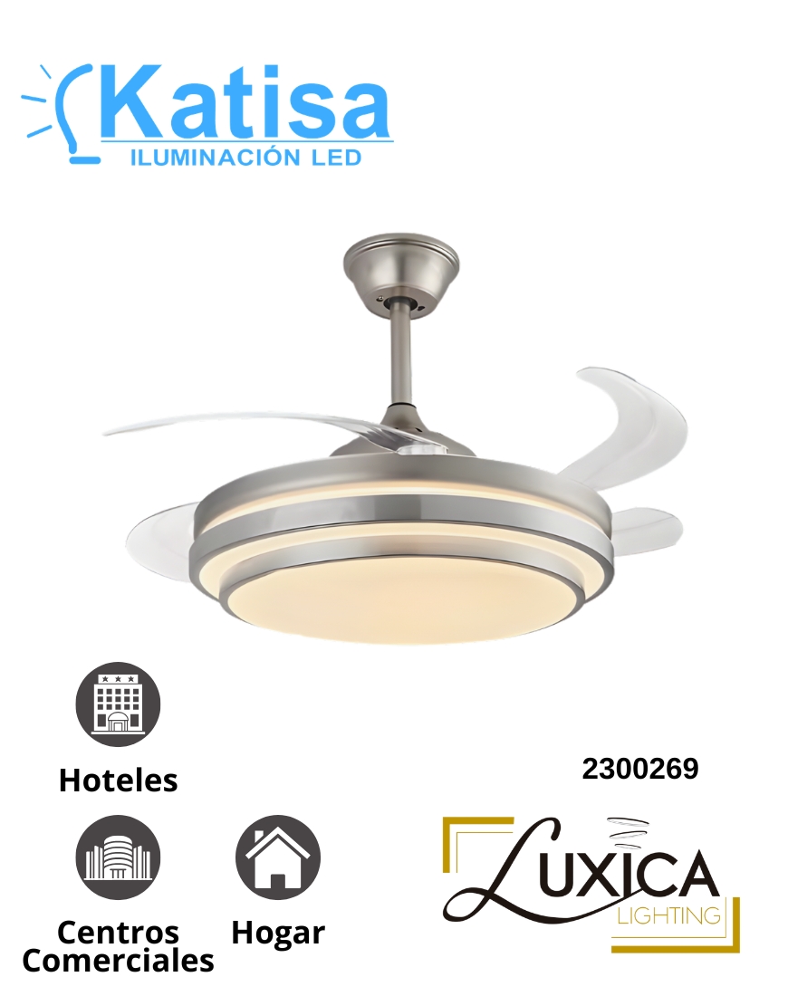 VENTILADOR 8963-CH(GENOVA-CROMO)