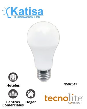 8A19LEDMV200TCRGBW Foco Inteligente LED