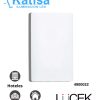 BA1200-B PLACA CIEGA COLOR BLANCO