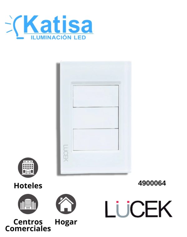 BP1200-CBB PLACA CIEGA CRISTAL BLANCO