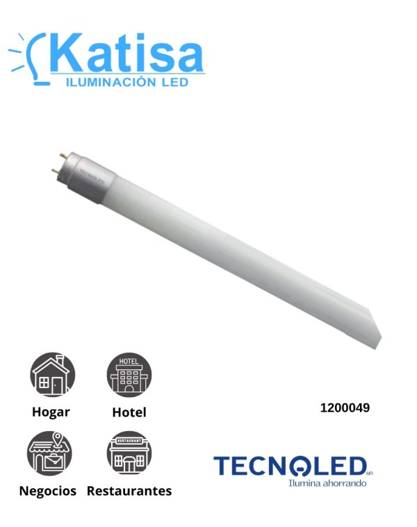 ML-T5-CR-18W Tubo LED T5 120CM 18W Luz Fria(6500k)Opalino
