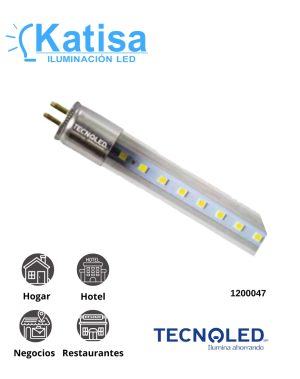 ML-T5-CR-9W Tubo LED T5 60CM 9W Luz Fria(6500k) Opalino