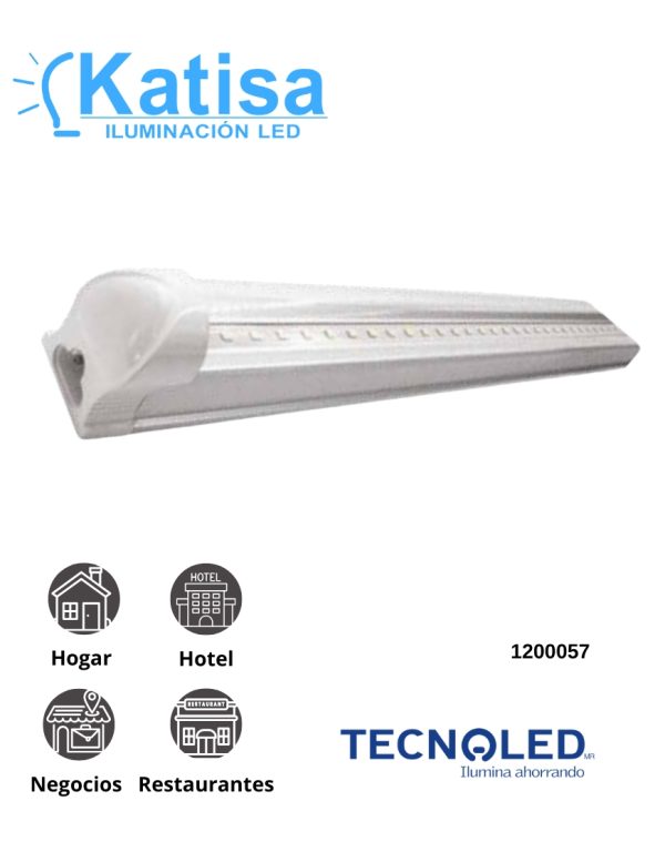 ML-TU-INT-18W Tubo LED Integrado 120CM 18W Luz Fria(6500k) transparente