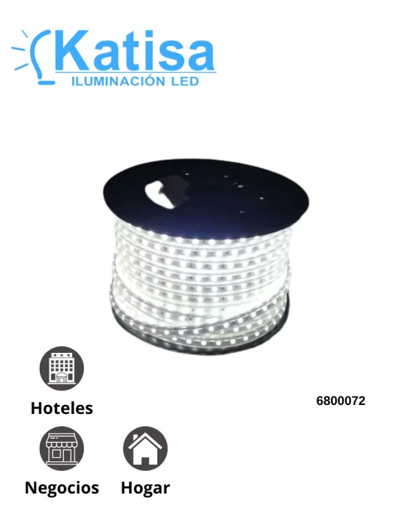 NT-LS2835-127V-8MM-6500K MANGUERA 6500K 50M 8W/M 127V