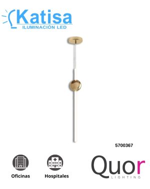 Q10052-GD LUM COLG 19W 1520LM 3000K 90-130V ORO