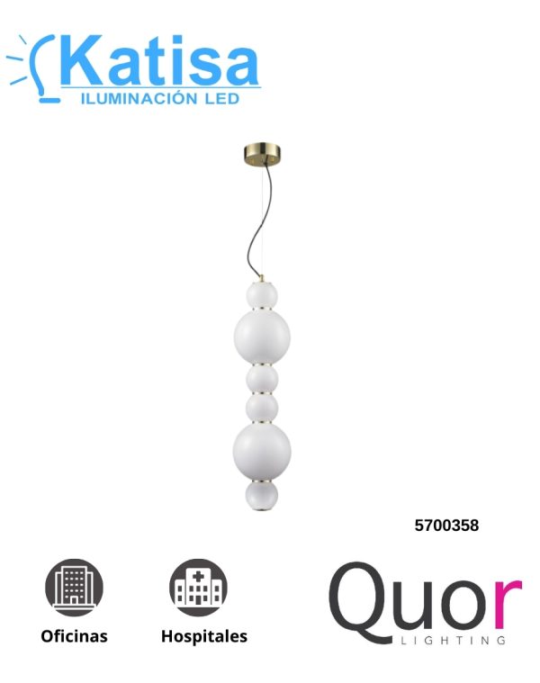 Q10346-GD LUM COLG 12W 960LM 3000K 90-130V ORO