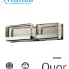 Q30022-CH ARBOTANTE LED DE MURO LUNA VANITY 15W 1400LM 3000K 90-130V ACABADO ORO