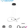 Q92772-BK LUM COLG CCT 72W 5760LM 90-130V NEGRO