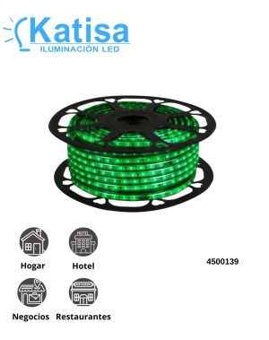 SL-MG5050VER MANGUERA RLL50MTS 5050 VERDE 127V IP65