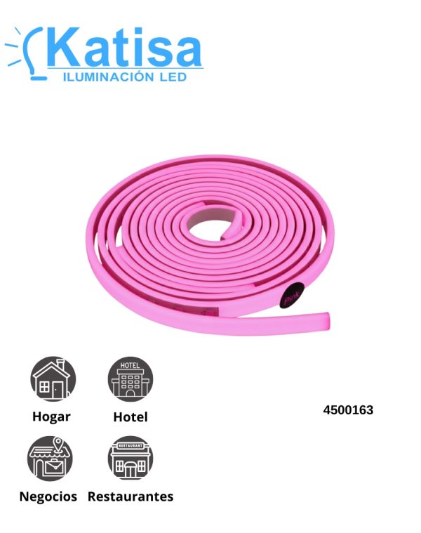 SL-NEON-5MT-ROSA TIRA NEON ROSA 12V 48W 5M