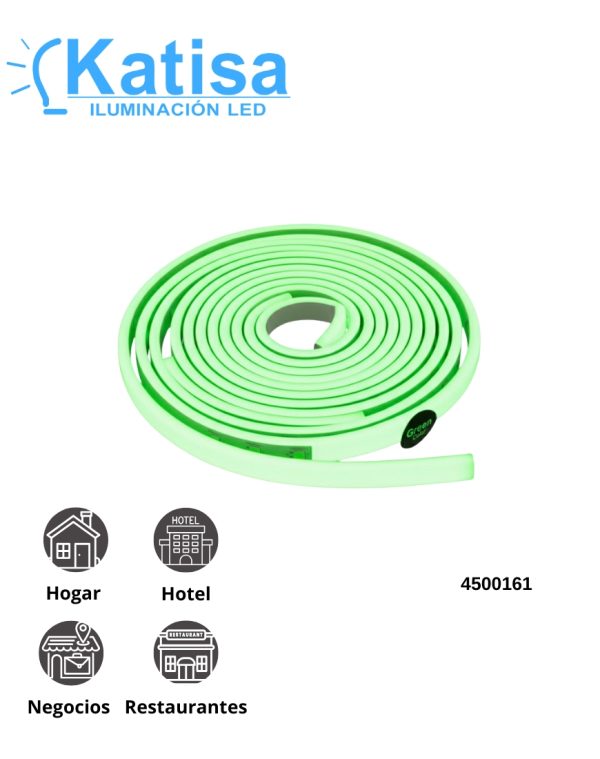 SL-NEON-5MT-VERDE TIRA NEON VERDE 12V 48W 5M