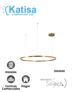 TDC2203D INT SUSP LED 70W30K DORADO