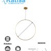 TDC2206D INT SUSP LED 26W30K DORADO