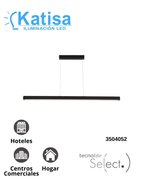 TDC2314NM INT SUSP LED 32W30K NEGRO