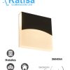 TDM2212N EXT MURO LED 12W30K NEGRO
