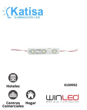 WMO-008 MODULO 3 LED 2835 0.72W 12V 6500K IP65