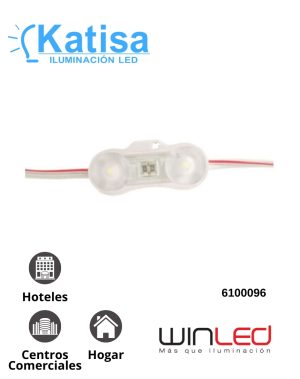 WMO-017 MODULO 2 LED 2835 1W 3000K 12V