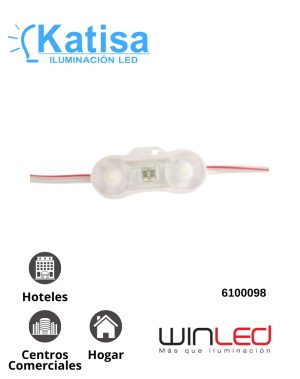 WMO-019 MODULO 2 LED 2835 1W 6500K 12V