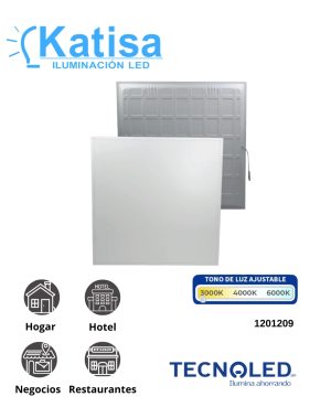 ML-PABL-60X60-3CCT PANEL 60X60 36W 3 TEMPERATURAS CON SELECTOR 3400LM 100-277V