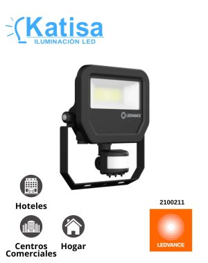 80644 REFLECTOR 20W 5000K SENSOR DE MOVIMIENTO 100-240V