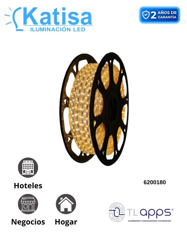 H-MLED-2835SMD-127V-BC MANGUERA 3000K 25M 150W 2835 127V