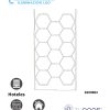 HP-LED-KIT KIT DE ILUMINACION PARA FORMAR PANEL HEXAGONAL Y MARCO