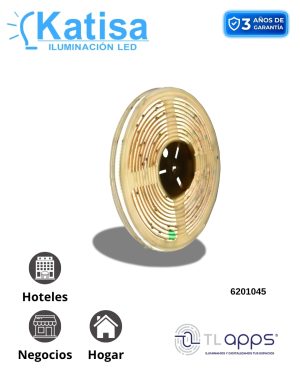 MLED-288-IP45-COB-127-E-BN TIRA FLEXIBLE 288 LEDS POR METRO