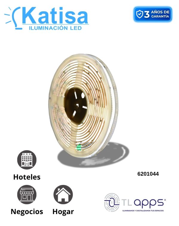 MLED-288-IP45-COB-127-E-LD TIRA FLEXIBLE 288 LEDS POR METRO