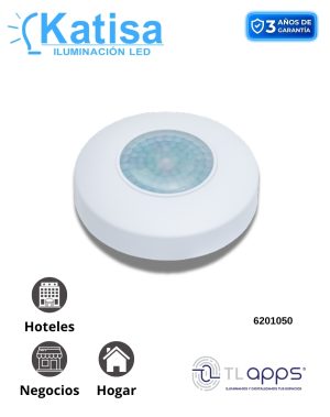SM-360-1S-E SENSOR DE MOVIMIENTO 360 GRADOS 100-240V