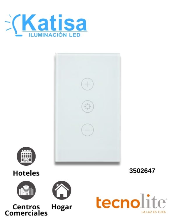 TDSWI1MVBTCW Interruptor Inteligente Wifi