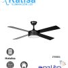 AVE-301 VENTILADOR LED 24W DE TECHO 4 ASPAS