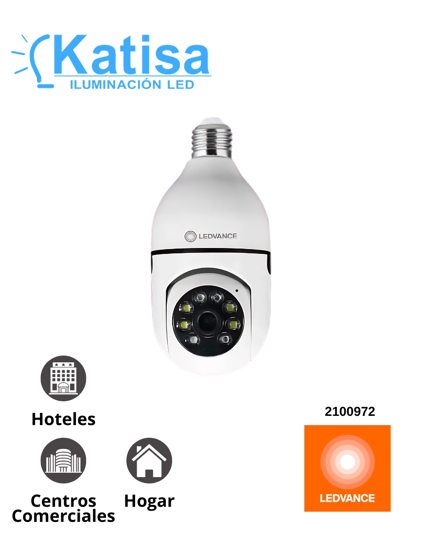 91199 VIDEOCAMARA PARA SOQUET E27 127V