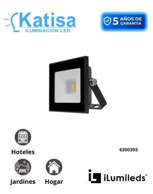 ILURESMD20WWN LUM T/ REFLECTOR PLANO LED BCO 20W ÓPTIC