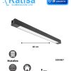 ILUTFLOOD30WNWB SPOT RIEL LINEAL 30W 4100K 110-240V NEGRO