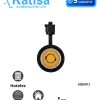ILUTLA12WWWB SPOT RIEL DIRIGIBLE 3000K 12W 85-265V NEGRO