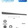 ILUTRAC2MTLAB RIEL ELECTRIFICADO 2M 85-265V NEGRO