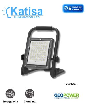 REFLED-PORT/30W REFLECTOR RECARGABLE 30W 6500K PORTATIL