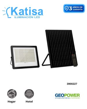 REFLEDSG/400W REFLECTOR SOLAR 4500LM 6500K EQUIVALENTE 400W PLASTICO