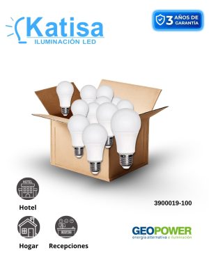 LED06/10W CAJA FOCO 10W E26 6500K 810LM 100 PIEZAS