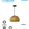 60CTL8701MVNT INT SUSP BAMBOO S/L100-240VE27 NAT