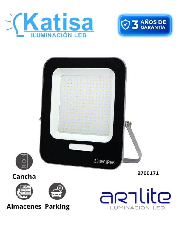 ARE-017 REFLECTOR 6500K 200W 90-277V 22000LM IP66