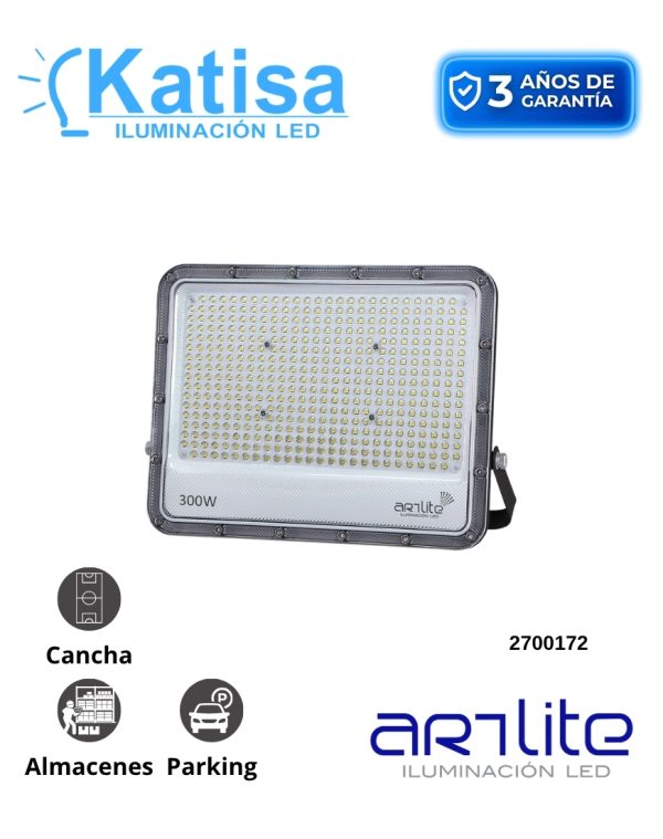 ARE-018 REFLECTOR 6500K 300W 90-277V 39000LM IP66