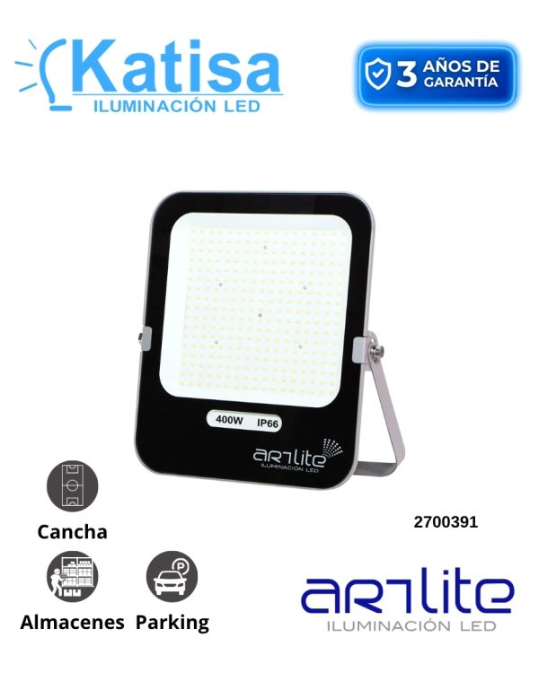 ARE-026 REFLECTOR 6500K 400W 90-277V 50000LM IP66