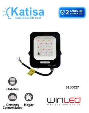 WRE-004 REFLECTOR RGB 10W 700LM 90-260V INCLUYE CONTROL